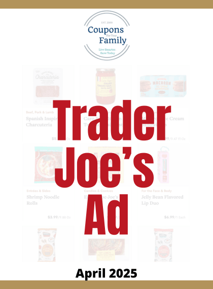 Trader Joes Ad April 2025
