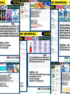 Dollar General Coupon Scenarios 3_22_25