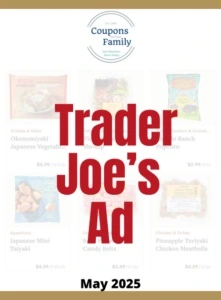 Trader Joes Ad May 2025