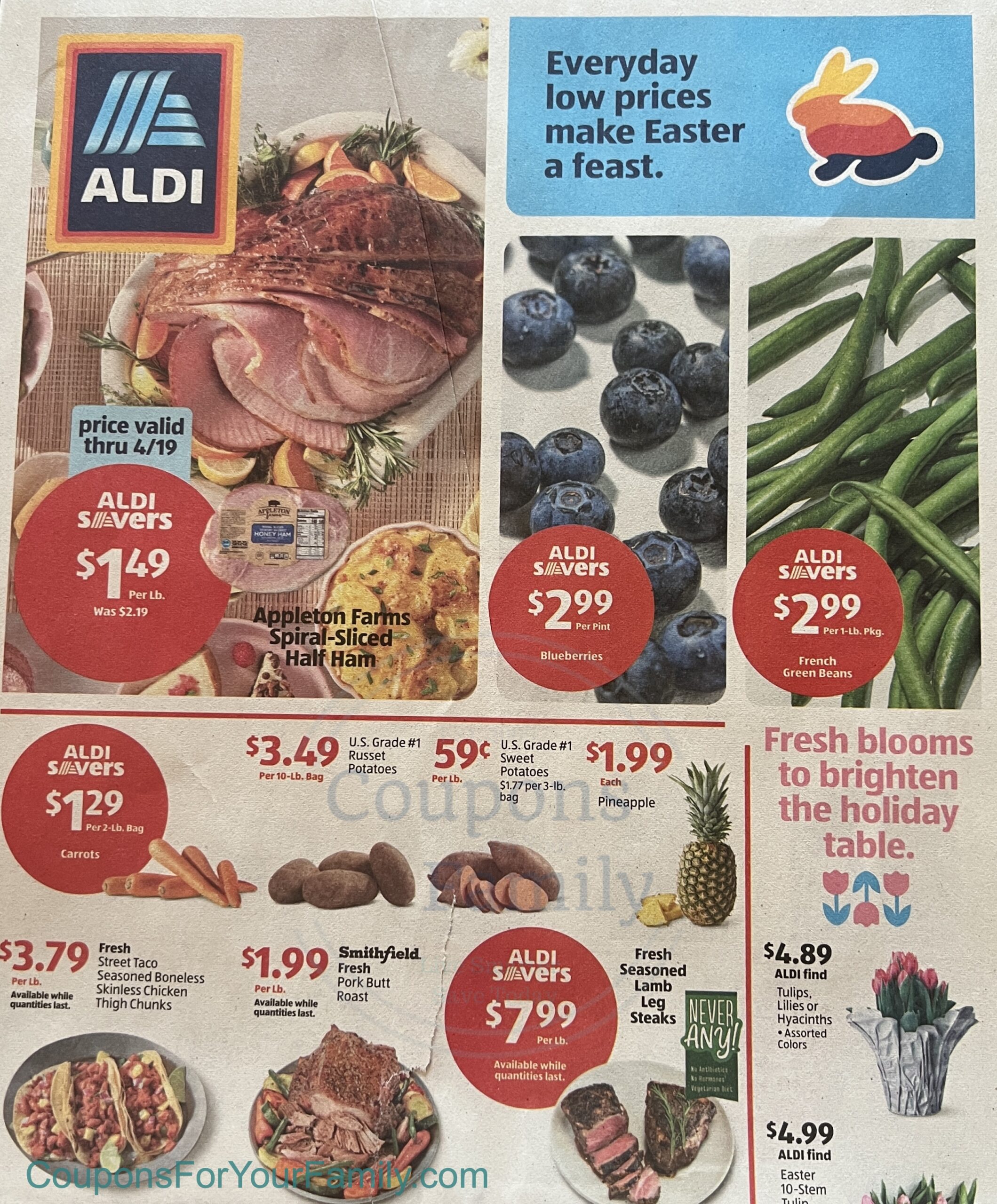 Aldi Weekly Ad 4_16_25 pg 1
