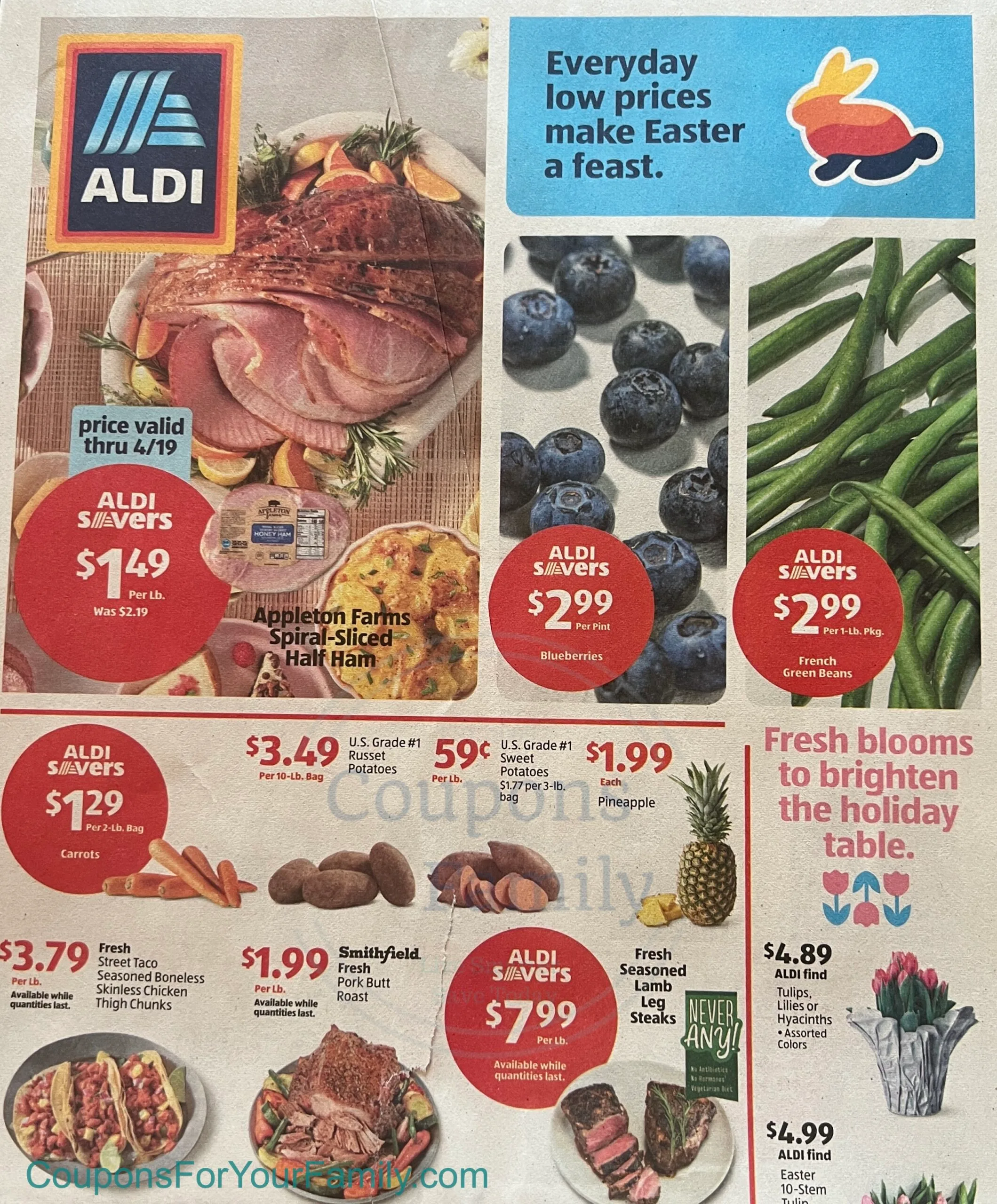 Aldi Weekly Ad 4_16_25 pg 1