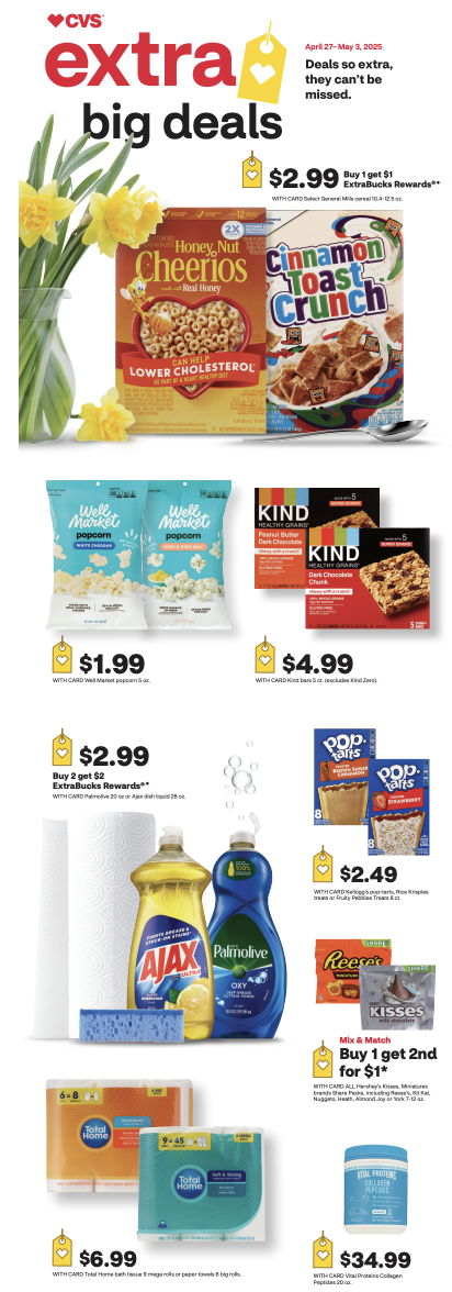CVS Ad this week 4_27_25 pg 1