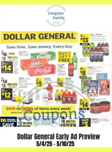 Dollar General Ad Preview 5_4_25
