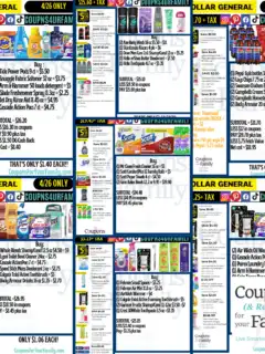Dollar General Coupon Deals 4_26_25