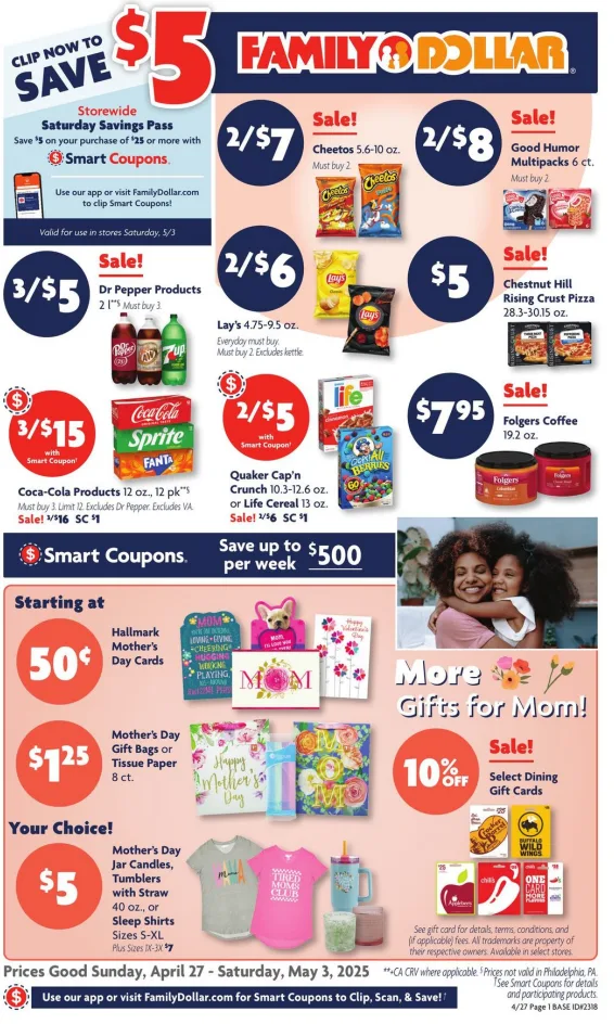 Family Dollar Ad this Week 4_27_25 pg 1