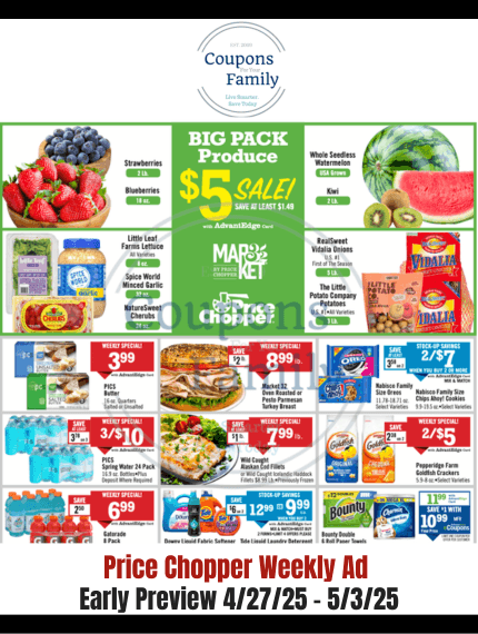 Price Chopper Weekly Ad 4_27_25
