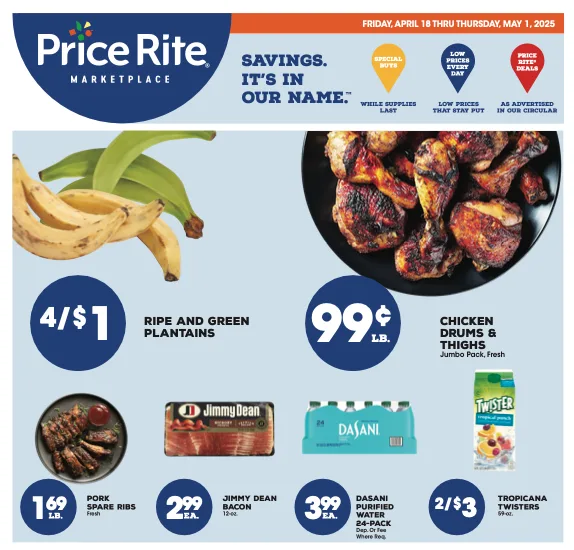 Price Rite Ad this week 4_18_25 pg 1