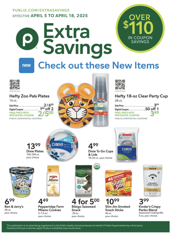 Publix Ad 4_5_25 pg 1