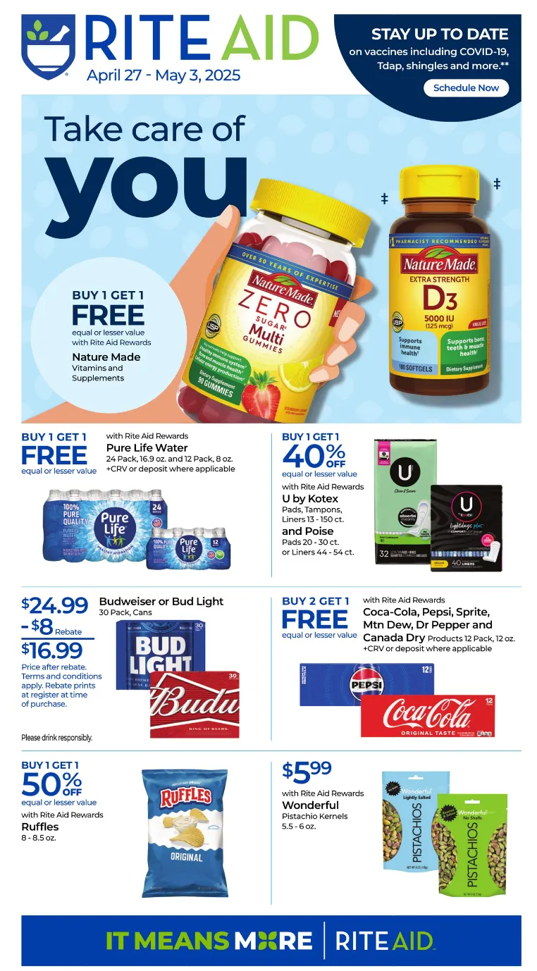 Rite Aid Ad 4_27_25 pg 1