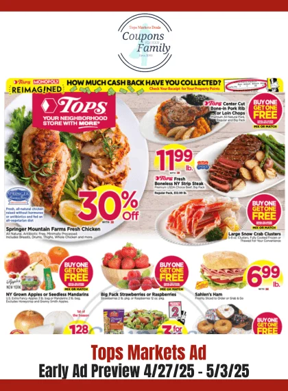 Tops Ad this week 4_27_25
