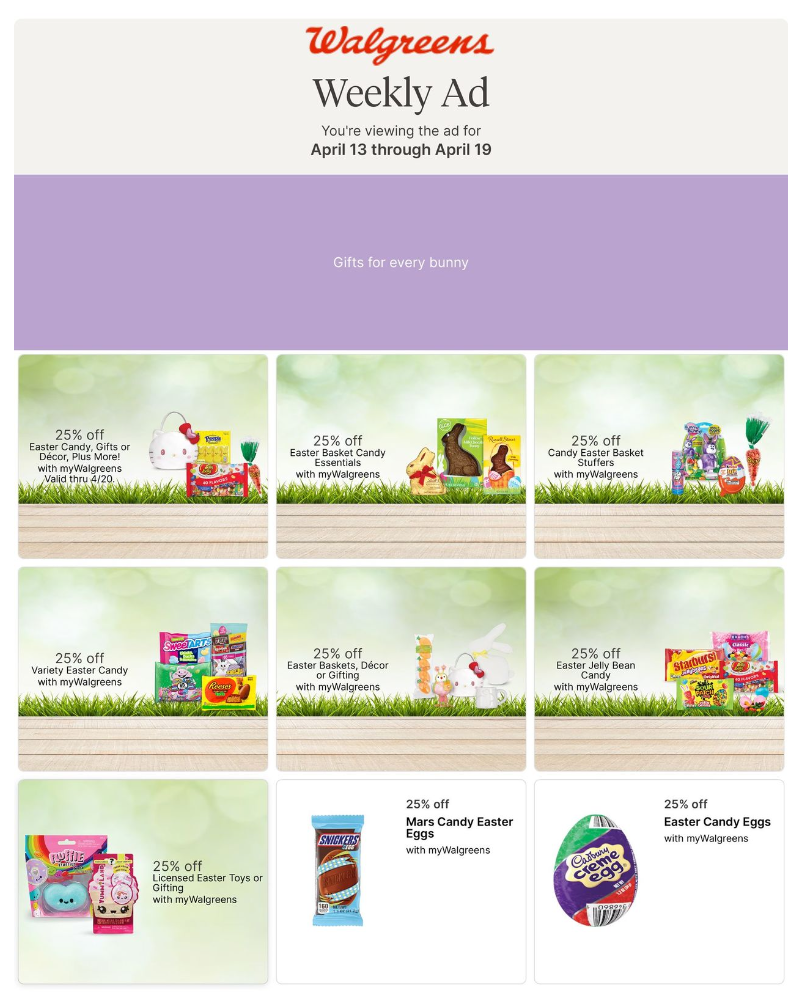 Walgreens Ad this week 4_13_25 pg 31