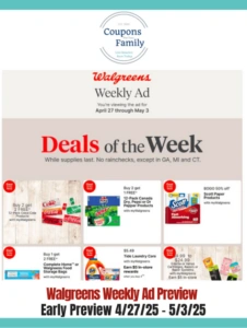 Walgreens Ad this week 4_27_25