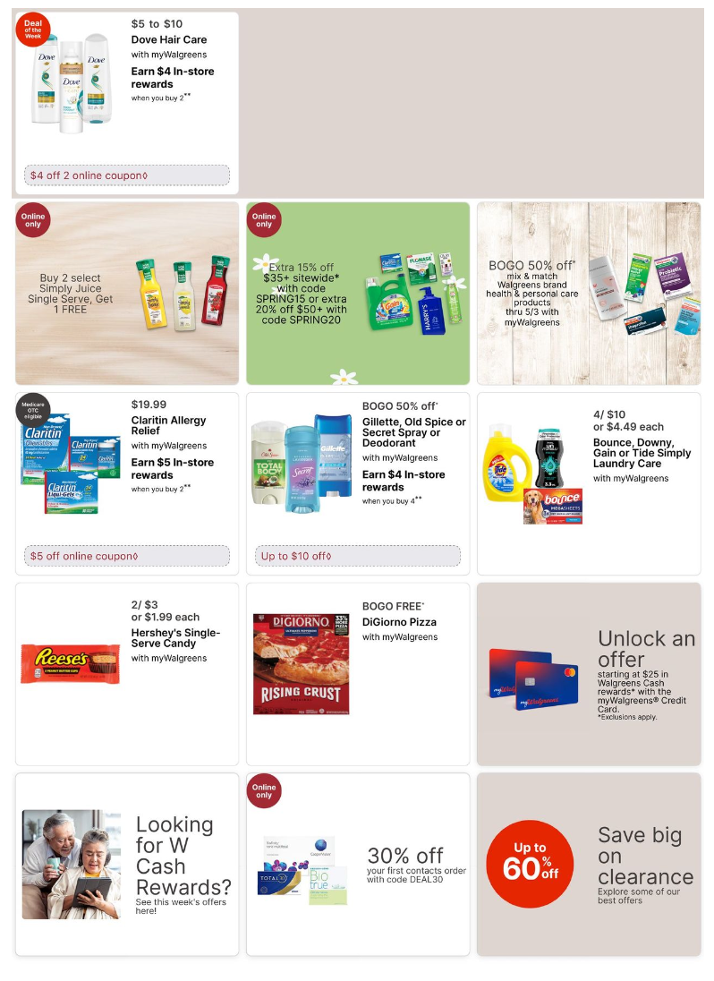 Walgreens Ad this week 4_27_25 pg 2