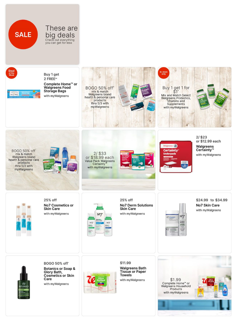 Walgreens Ad this week 4_27_25 pg 3