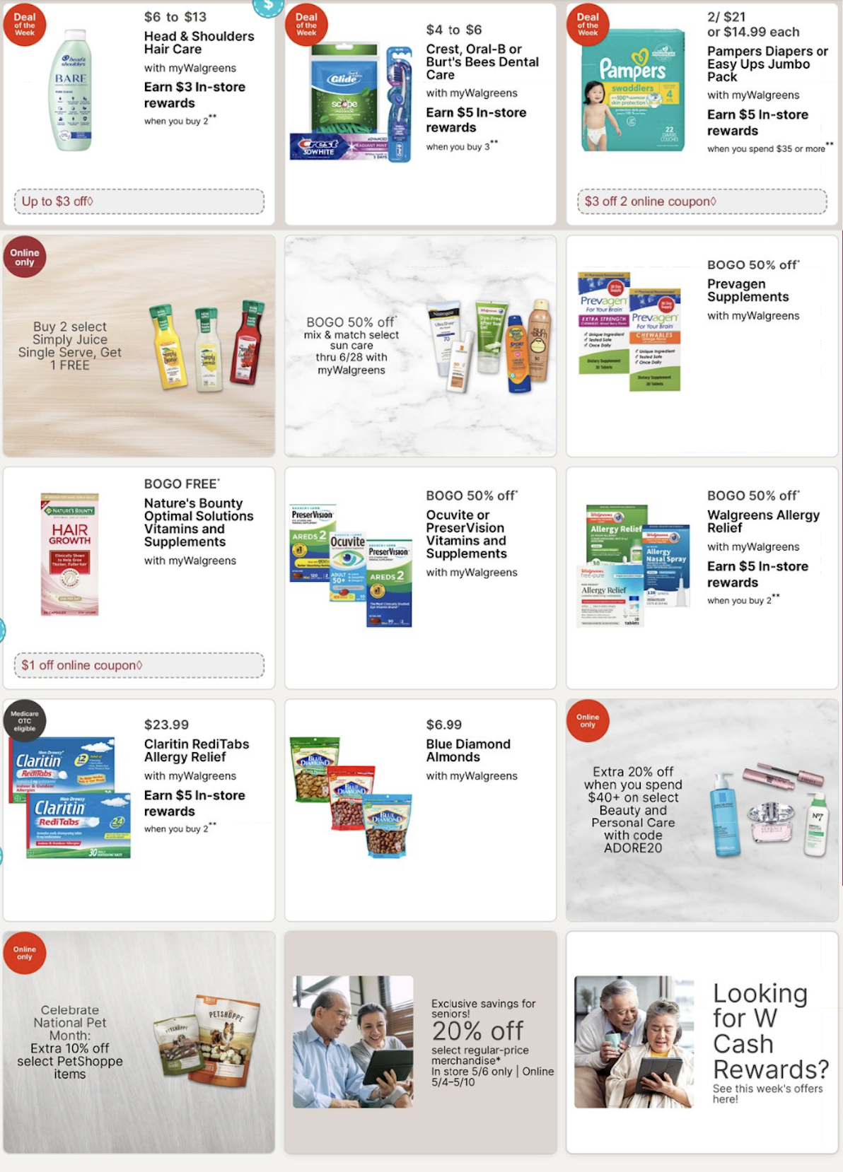 Walgreens Ad this week 5_4_25 pg 2