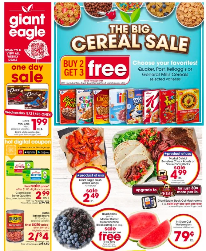 Giant Eagle Ad this week 5_15_25 pg 1