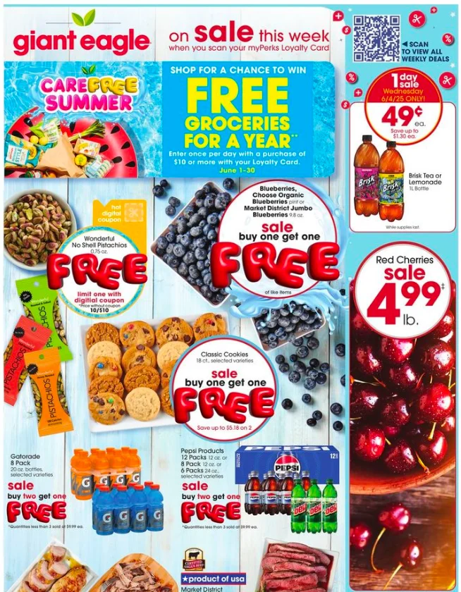 Giant Eagle Ad this week 5_29_25 pg 1
