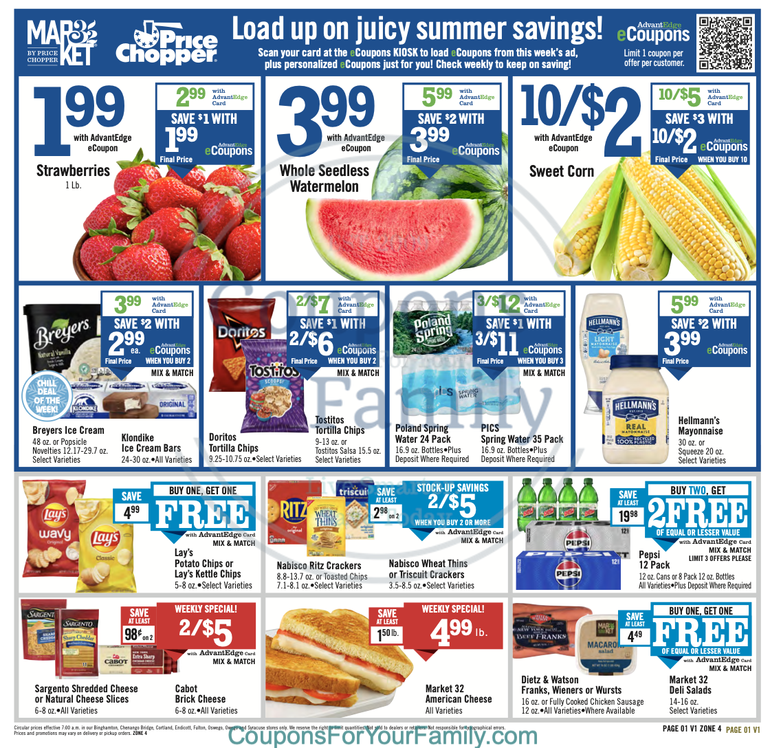 Price Chopper Ad this week 5_18_25 pg 1