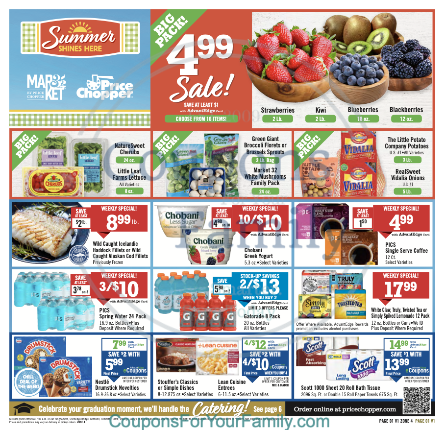 Price Chopper Ad this week 6_1_25 pg 1