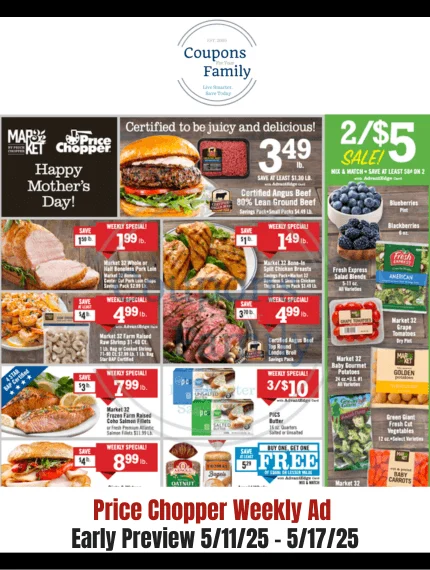 Price Chopper Weekly Ad 5_11_25