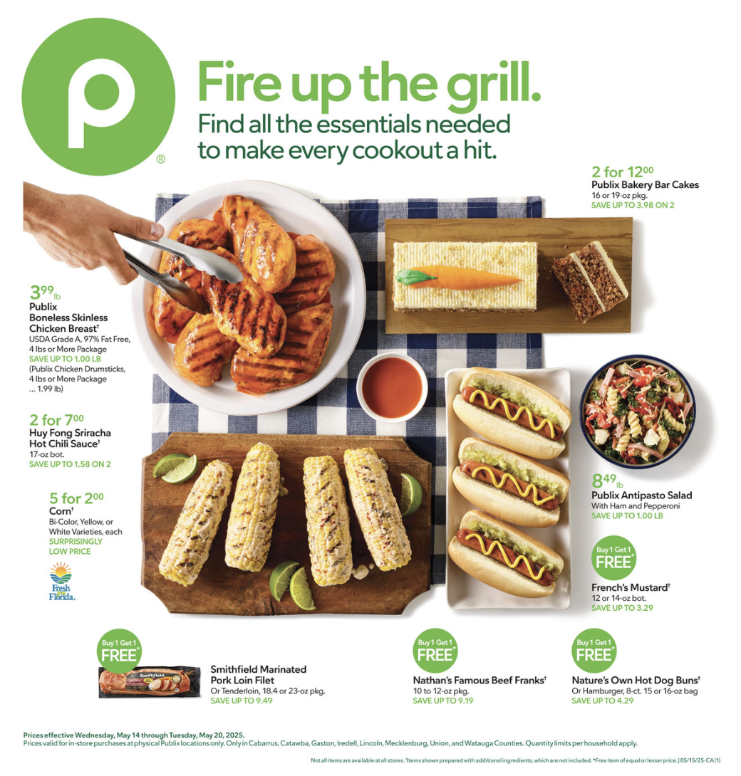 Publix Ad 5_14_25 pg 1