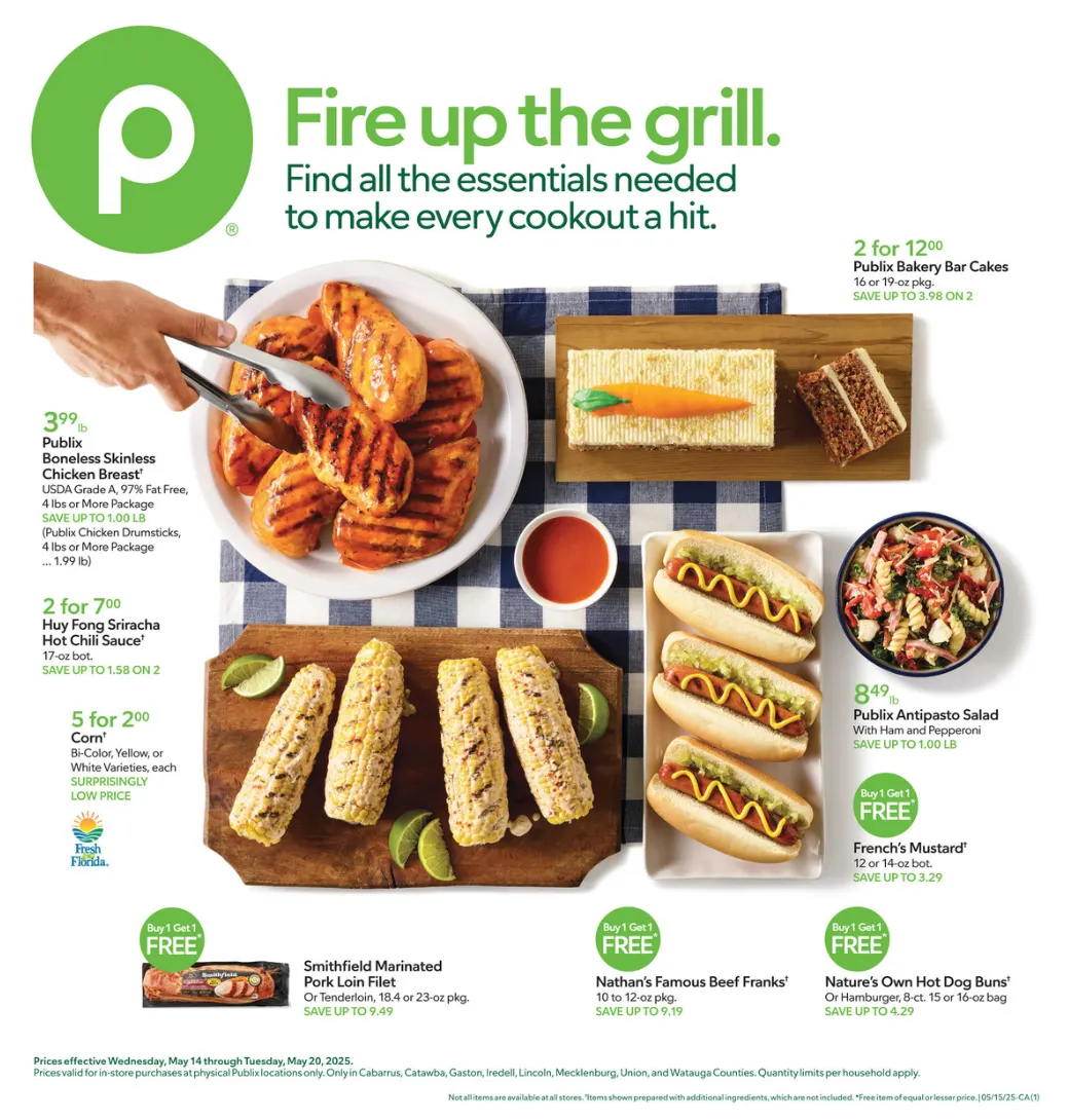 Publix Ad 5_14_25 pg 1