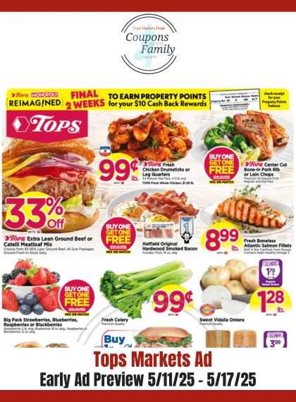 Tops Ad this week 5_11_25