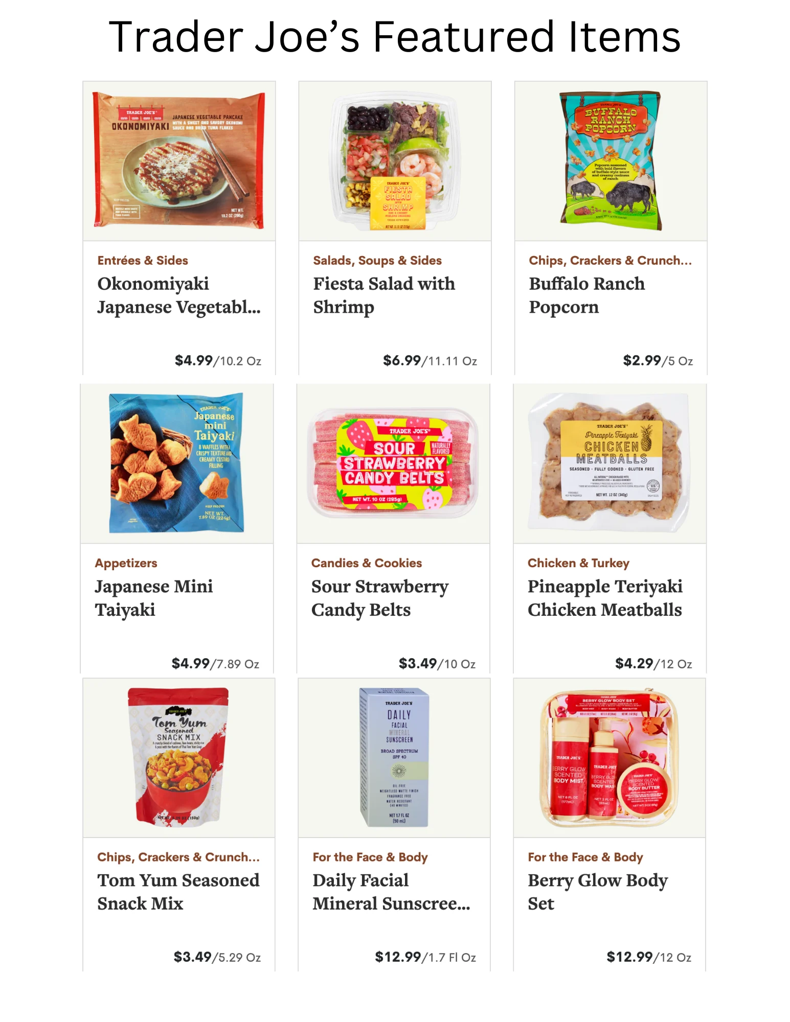 Trader Joes Fearless Flyer Ad May 2025 pg 1