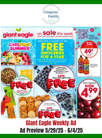 giant eagle weekly ad 5_29_25