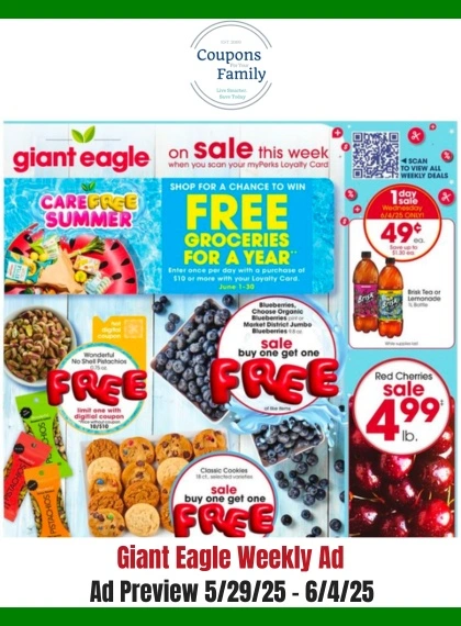 giant eagle weekly ad 5_29_25