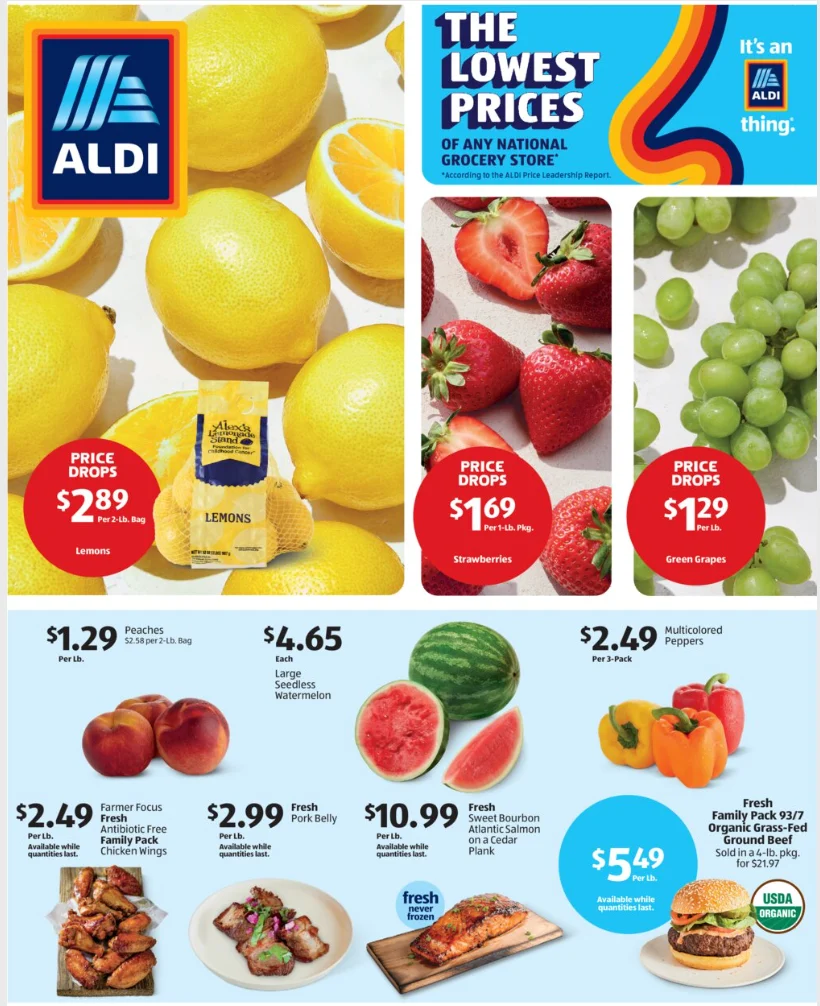 Aldi Weekly Ad 6_11_25 pg 1