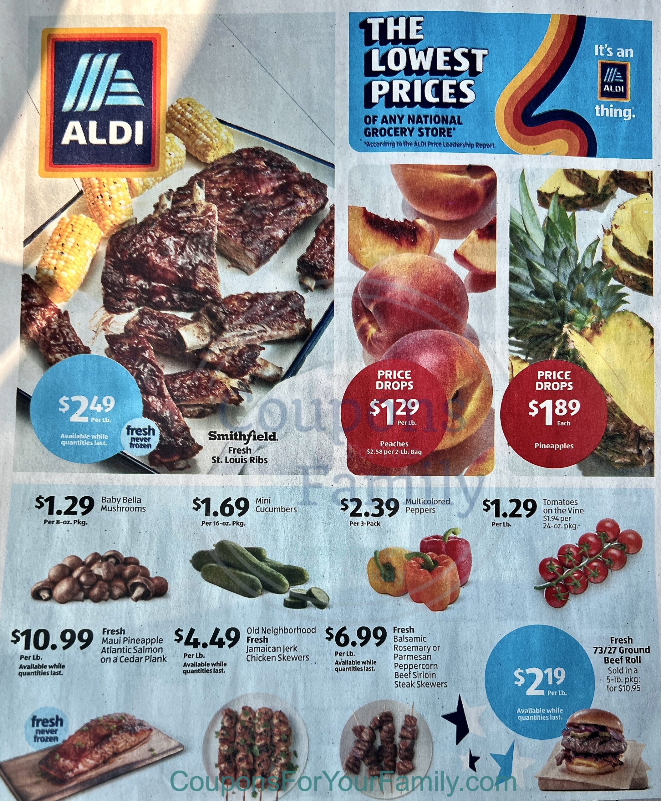 Aldi Weekly Ad 6_18_25 pg 1