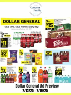 Dollar General Ad Preview 7_13_25
