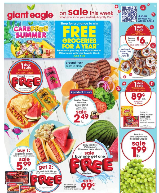 Giant Eagle Ad this week 6_5_25 pg 1