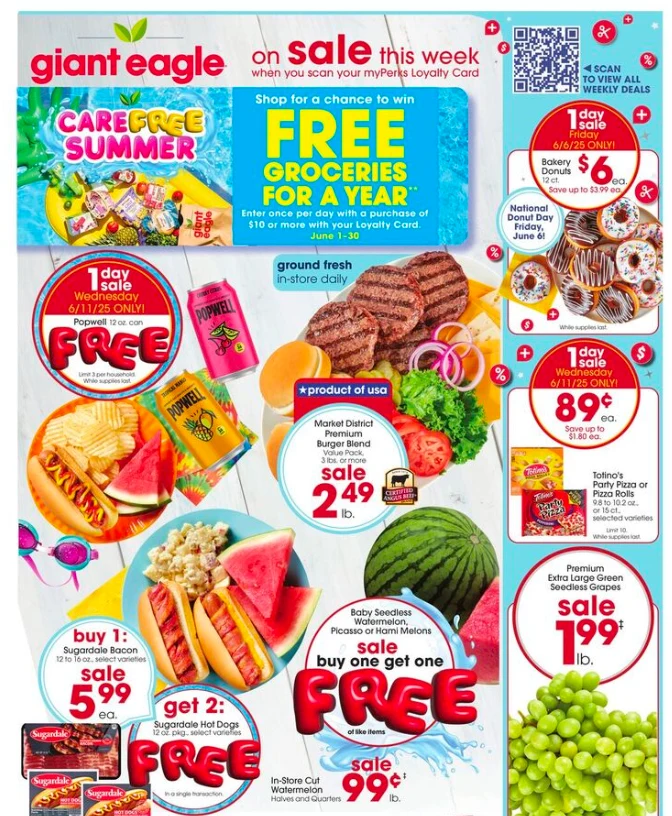 Giant Eagle Ad this week 6_5_25 pg 1