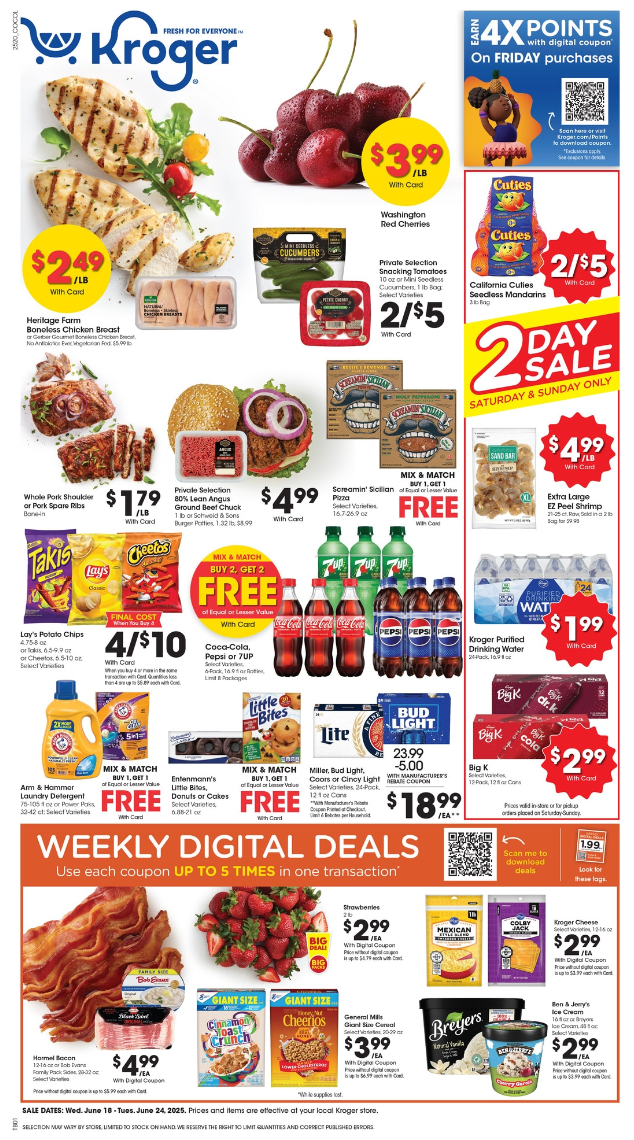 Kroger Ad this week 6_18_25 pg 1