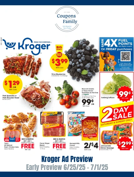 Kroger Weekly Ad Preview 6_25_25