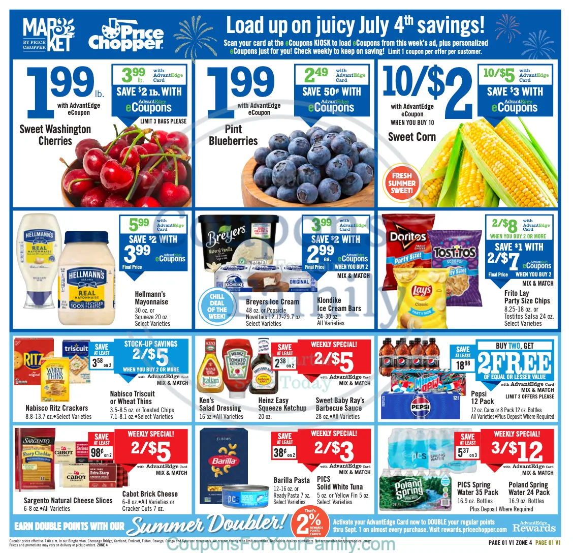 Price Chopper Ad this week 6_29_25 pg 1
