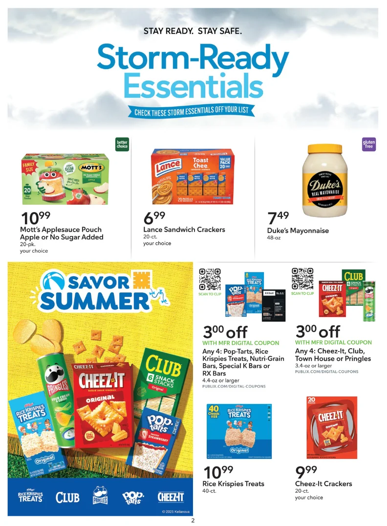 Publix Extra Savings Ad 5_31_25 pg 2