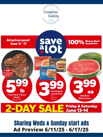 Save A Lot Ad this week 6_11_25