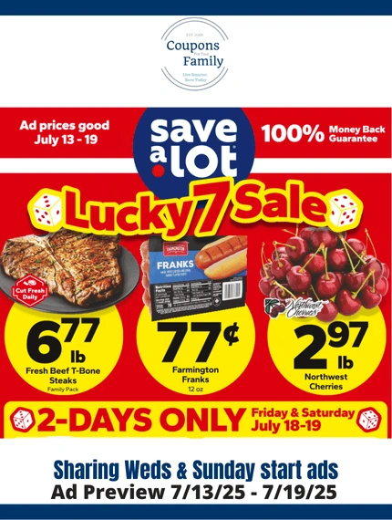 Save A Lot Ad this week 7_13_25