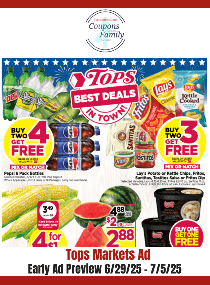 Tops Ad this week 6_29_25