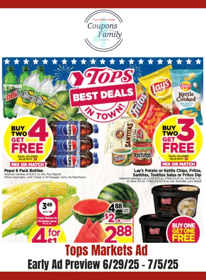 Tops Ad this week 6_29_25