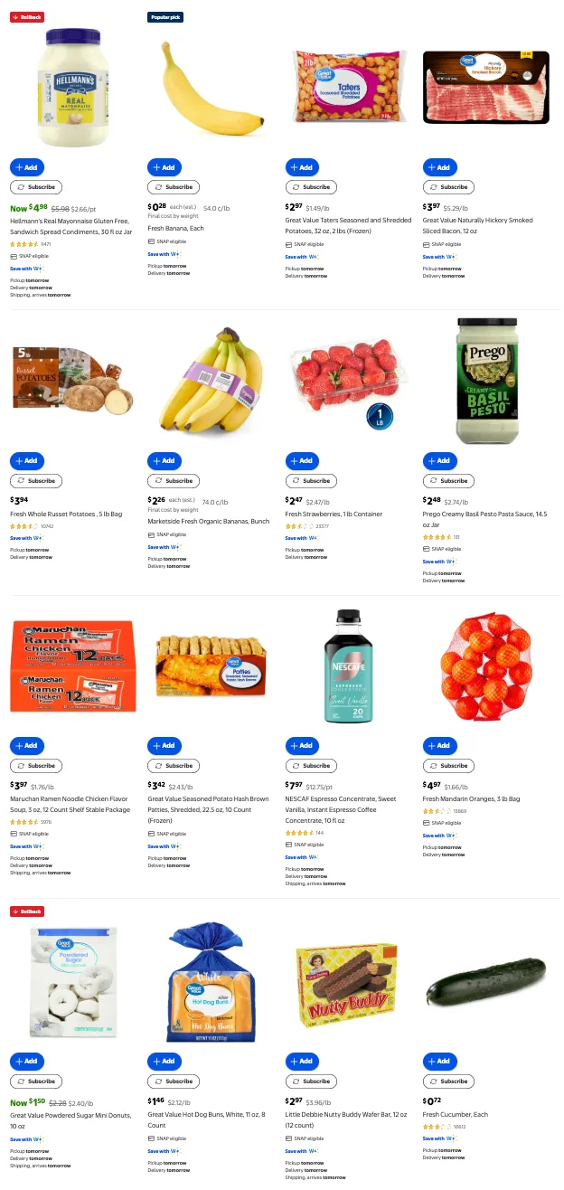 Walmart Grocery Ad This Week 7_19_25 pg 1