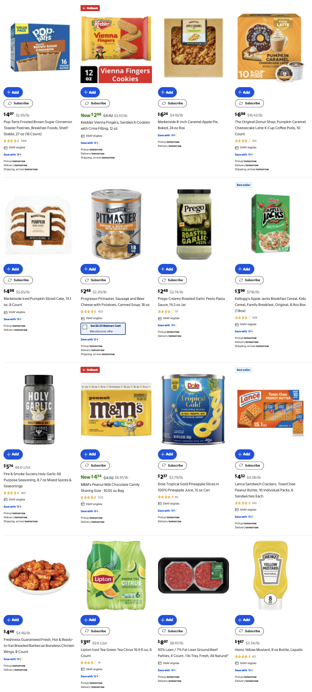 Walmart Grocery Ad This Week 7_19_25 pg 10