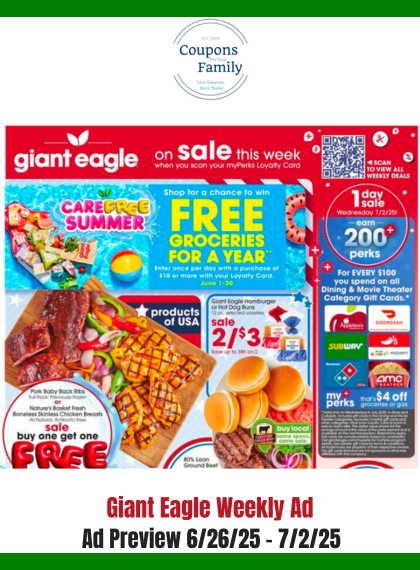giant eagle weekly ad 6_26_25