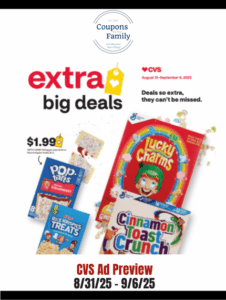 CVS Weekly Ad Preview 8_31_25