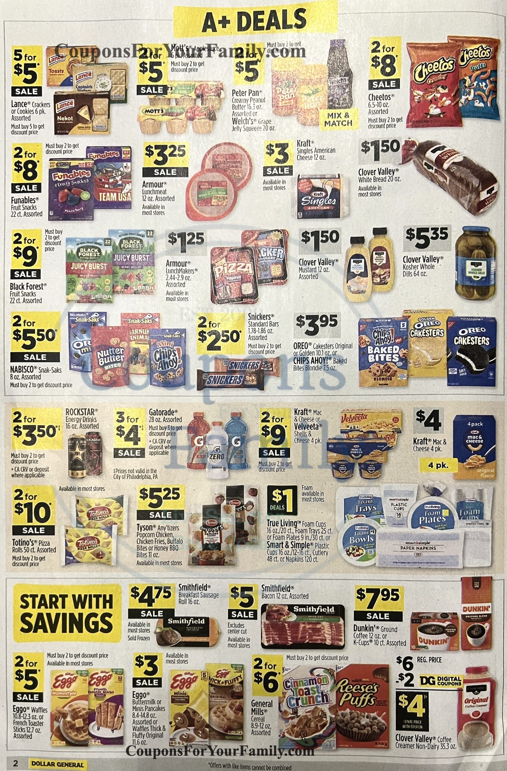 Dollar General Ad 7_27_25 pg 2