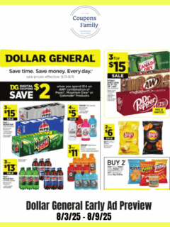 Dollar General Ad Preview 8_3_25