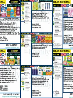Dollar General Coupon Deals 8_2_25